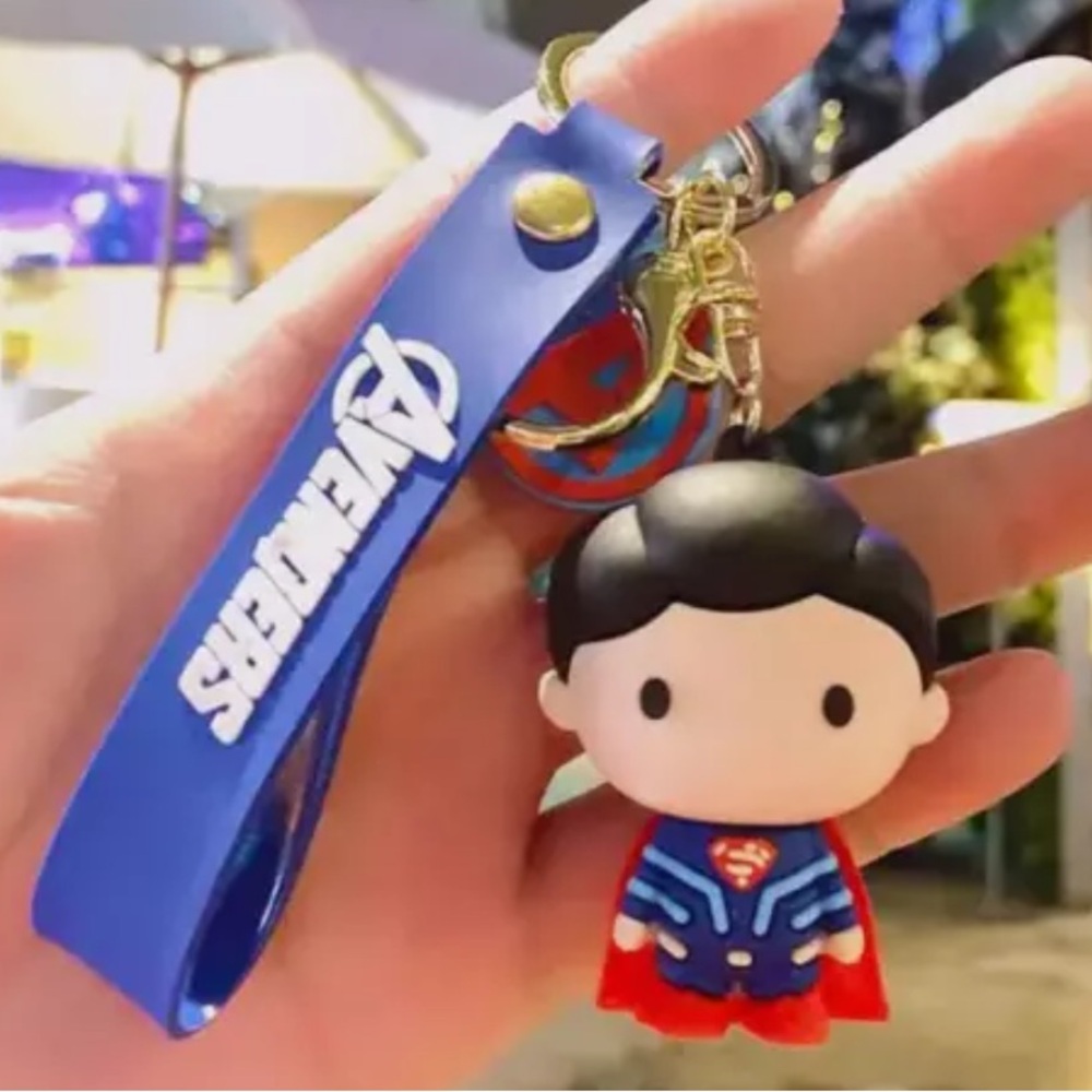 The Avengers Superman Keychain